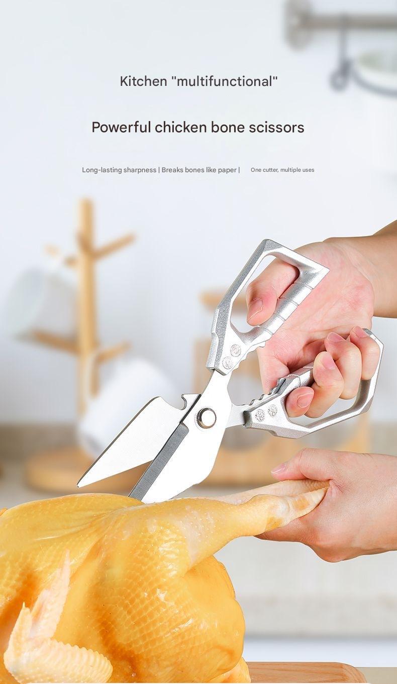 Meet Your Kitchen’s New Superpower: The Heavy-Duty Shears That Cut Through ANYTHING! 🍗✂️