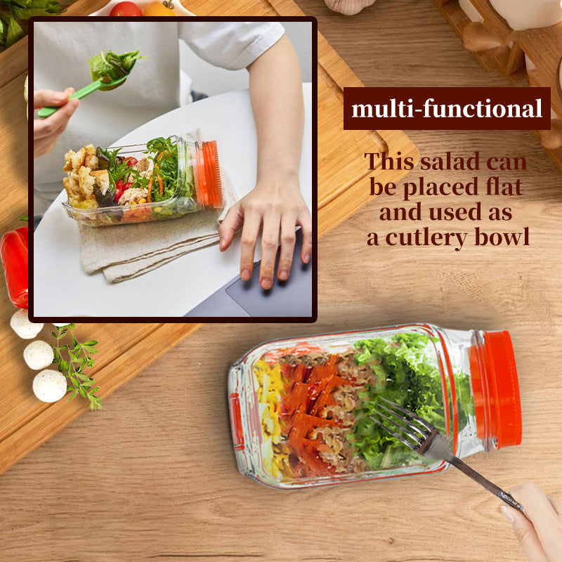 Say Goodbye to Sad, Soggy Desk Salads! 🥗✨