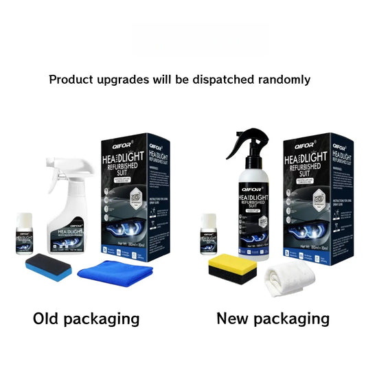 🚗 HEADLIGHT REFURBISHED SUIT 💡 New Lights, No Tools!