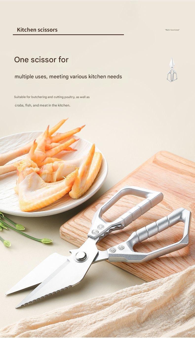 Meet Your Kitchen’s New Superpower: The Heavy-Duty Shears That Cut Through ANYTHING! 🍗✂️