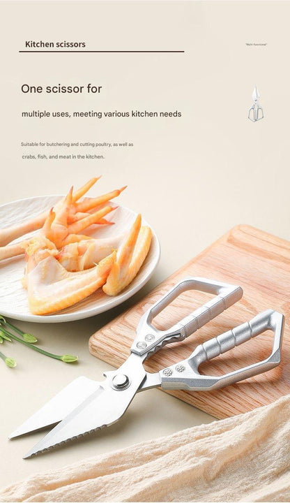 Meet Your Kitchen’s New Superpower: The Heavy-Duty Shears That Cut Through ANYTHING! 🍗✂️