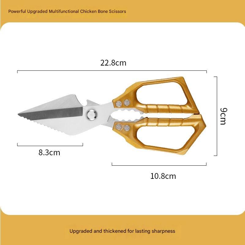 Meet Your Kitchen’s New Superpower: The Heavy-Duty Shears That Cut Through ANYTHING! 🍗✂️