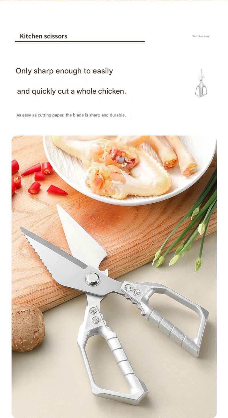 Meet Your Kitchen’s New Superpower: The Heavy-Duty Shears That Cut Through ANYTHING! 🍗✂️