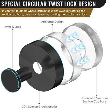 🎁TikTok Last Day Sale - 70% OFF🎉No Punching Suction Cup Hook