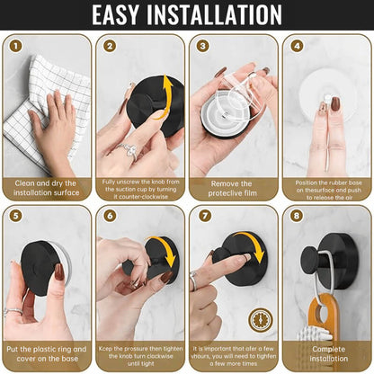 🎁TikTok Last Day Sale - 70% OFF🎉No Punching Suction Cup Hook